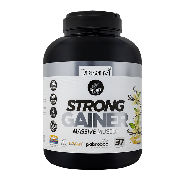 Strong Gainer Baunilha 3kg - Sport Live