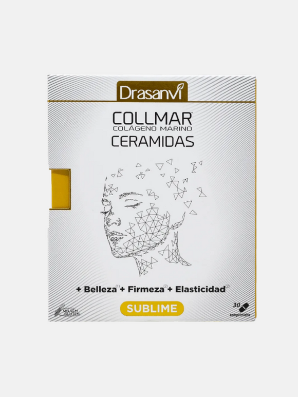 Collmar Ceramidas Colagénio Marinho 30 comprimidos - Crisdietética