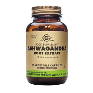 S.F.P. Ashwagandha Root Extract 60 Cápsulas - Solgar - Crisdietética