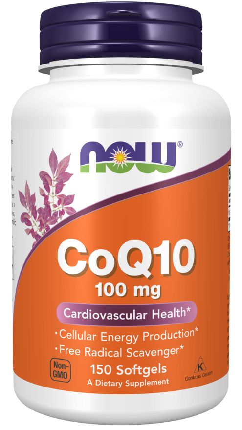 Coenzima Q10 100mg 150 Cápsulas- Now - Crisdietética