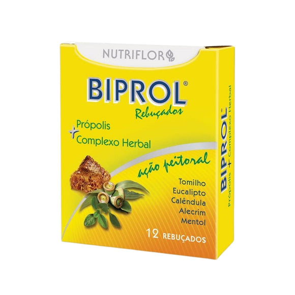 Biprol Rebuçados Peitorais 12 Un - Crisdietética