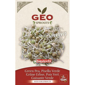 Sementes para Germinar Ervilha Bio 90g - Bavicchi - Crisdietética