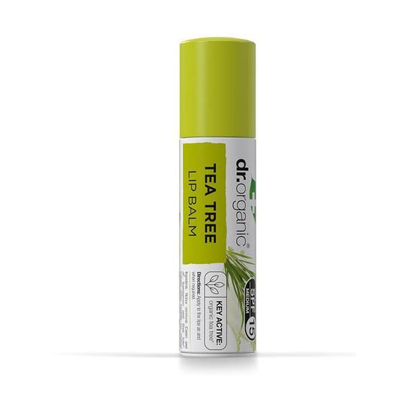 Bálsamo Labial Melaleuca Bio 5.7ml - Dr.Organic - Crisdietética