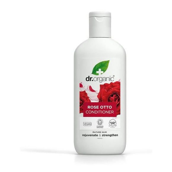 Amaciador Rosa Damascena Bio 265ml - Dr.Organic - Crisdietética