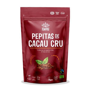 Cacau Cru Pepitas Bio 125g - Iswari - Crisdietética