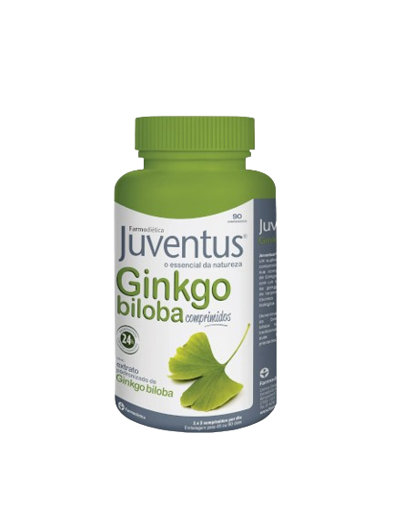 Juventus Ginkgo Biloba 90 Comprimidos - Farmodietica - Crisdietética