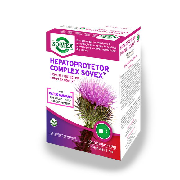 Hepatoprotetor Complex 60 Cáps - Sovex