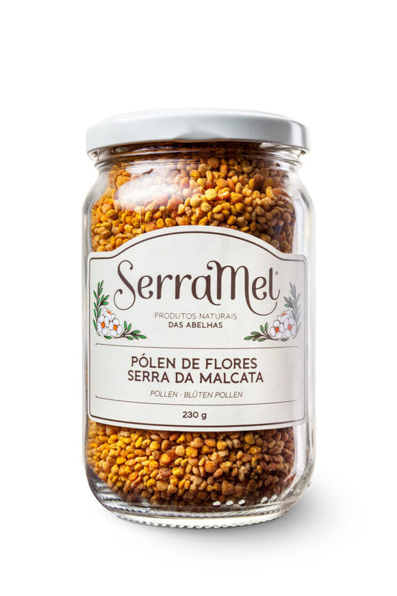 Pólen de Flores Serra da Malcata 230gr - Serramel - Crisdietética