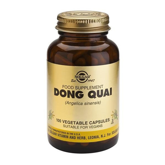 Dong Quai 100 Cápsulas - Solgar - Crisdietética