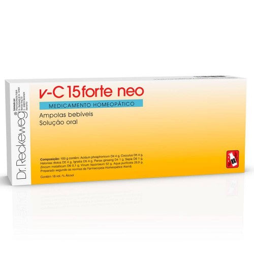 VC 15 Forte Neo 24 Ampolas - Dr. Reckeweg - Crisdietética