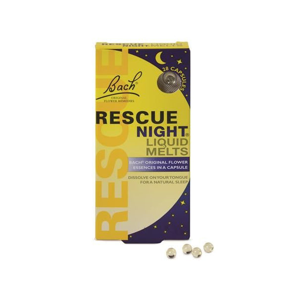 Rescue Bach Night Pearls 28 Cápsulas - Bach - Crisdietética