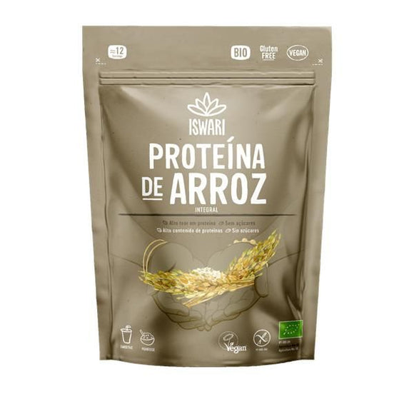 Proteína de Arroz Integral 250g - Iswari - Crisdietética