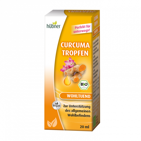 Curcuma Tropfen gotas 20ml Hubner - Crisdietética