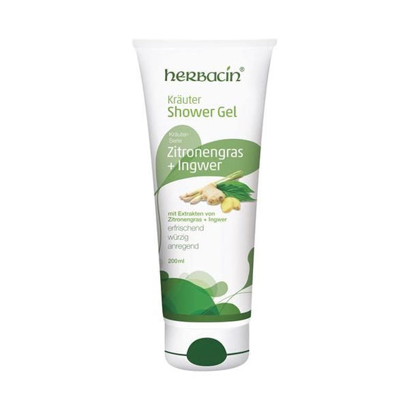 Gel de Duche Erva Principe e Gengibre 200ml - Herbacin - Crisdietética