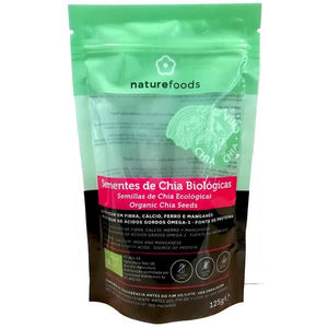 Sementes de Chia Bio 125g - Naturefoods - Crisdietética