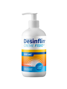 Desinflin Fisio Creme 500ml - Farmodiética - Crisdietética