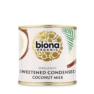 Leite de Coco Condensado Adoçado Biológico 210g - Biona - Crisdietética