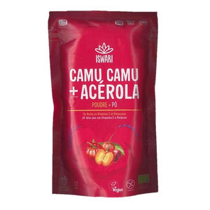 Camu Camu e Acerola em Pó 70g - Iswari - Crisdietética