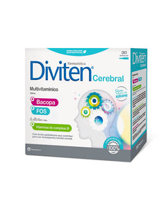 Diviten Cerebral 30 Ampolas - Farmodietica - Crisdietética