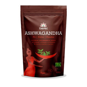 Ashwagandha em Pó Bio 150g - Iswari - Crisdietética