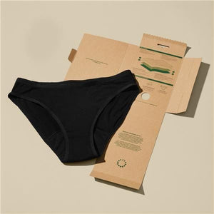 Cueca Menstrual - Preto Tamanho M 36-38 - AllMatters - Crisdietética