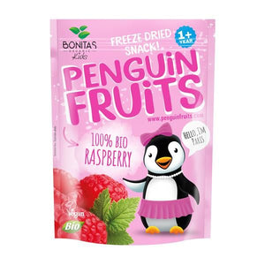 Penguin Framboesa Liofilizadas Bio 10g- Bonitas - Crisdietética