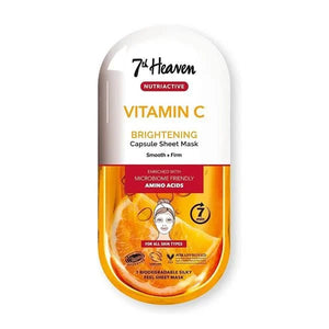 Máscara Facial Toalhete Iluminador Vitamina C - Nutriactive - Crisdietética