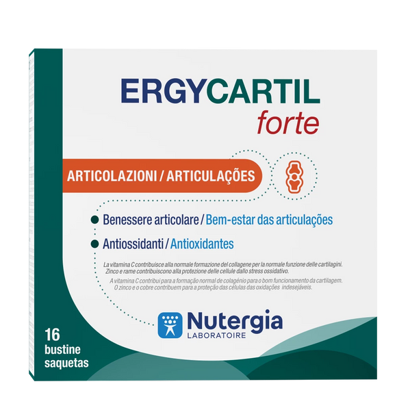 Ergycartil Forte 16 saquetas - Nutergia - Crisdietética