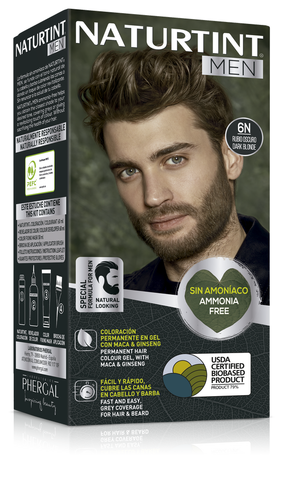 Coloração Permanente Homem  7 N Loiro Avelã - Naturtint