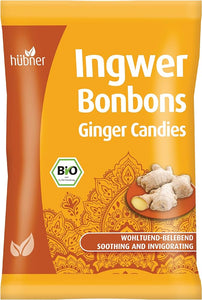 Ingwer Rebuçados de Gengibre 70 gr - Hubner - Crisdietética