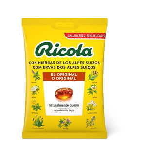 Rebuçados de Ervas Suíças com Limão 70g - Ricola - Crisdietética