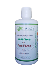 Aloé Vera com Pau d Arco – 1000 ML – Portaloe - Crisdietética