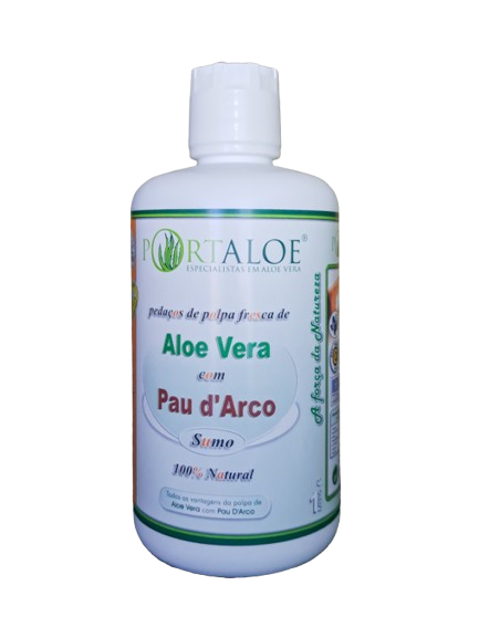 Aloé Vera com Pau d Arco – 1000 ML – Portaloe