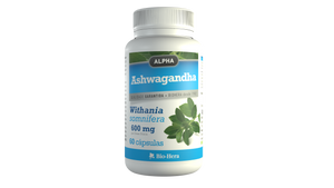 Ashwagandha 600mg 60 Cápsulas - Alpha - Crisdietética