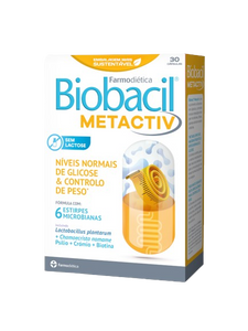 Biobacil Metactiv 30 cáps - Farmodiética