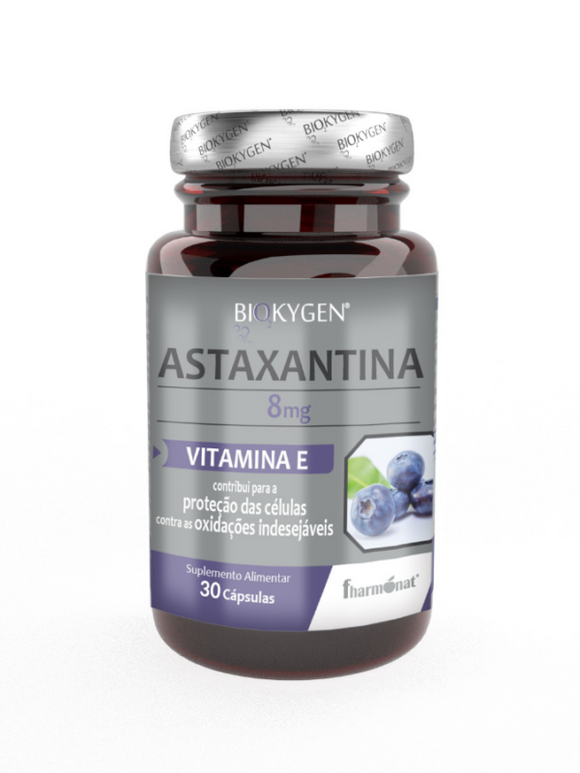 Biokygen Astaxantina 8mg * 30 Cáps – Fharmonat