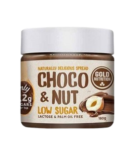 Choco & Nut - Low Sugar Spread 180g - GoldNutrition