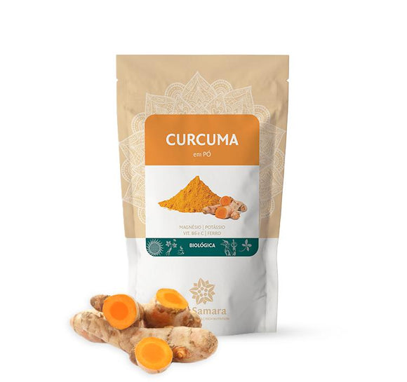 Curcuma em Pó 250g - Biosamara - Crisdietética