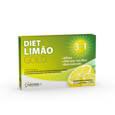 DietLimão Gold 3 em 1 60 comp - Natiris - Crisdietética