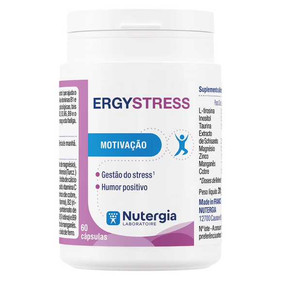 Ergystress 60 Cápsulas - Nutergia