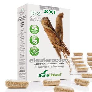 Eleuterococo 30 cápsulas - Soria Natural