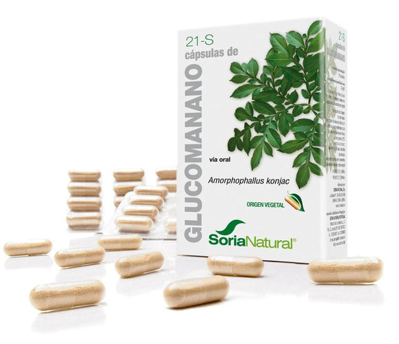 Glucomanano 60 cápsulas - Soria Natural