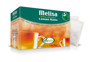 Infusão Melissa 20 saquetas - Soria Natural - Crisdietética