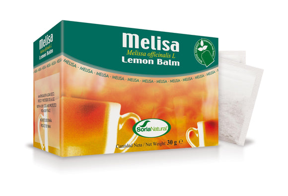 Infusão Melissa 20 saquetas - Soria Natural