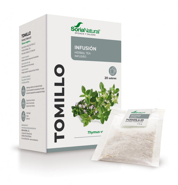 Infusão Tomilho 20 saquetas - Soria Natural