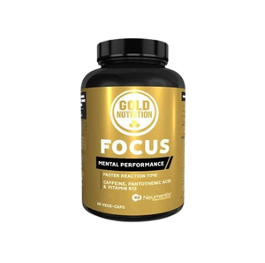 Focus 60 Cápsulas - GoldNutrition - Crisdietética