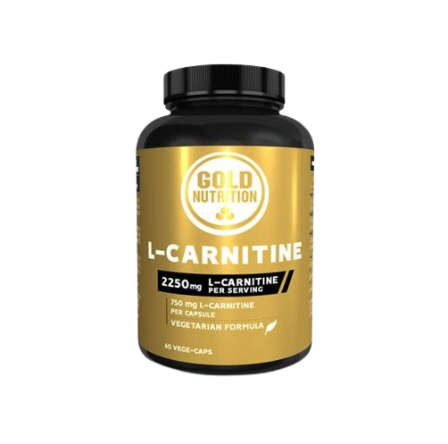 L-Carnitine 750mg 60 Cápsulas - GoldNutrition - Crisdietética