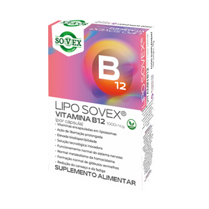 Lipo Sovex Vitamina B12 1000mcg * 30 Cápsulas - Crisdietética