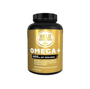 Omega+ 90 cápsulas - GoldNutrition - Crisdietética