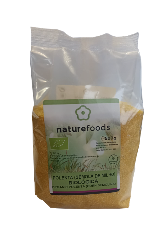 Sêmola Milho Polenta Bio 500 Gr - Naturefoods